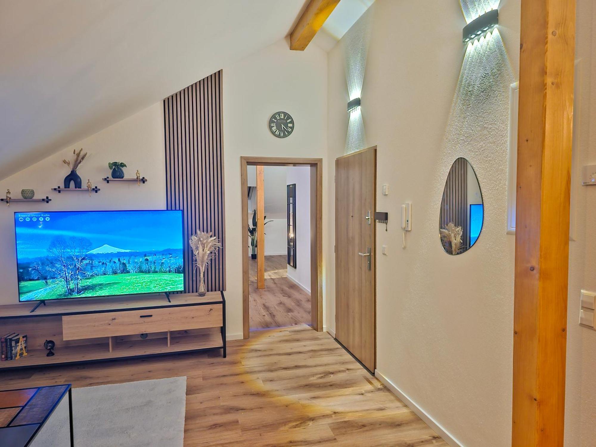 Design-Penthouse I 90Qm I Europapark 20 Min I Boxspring I Nespresso I Parking Apartment Lahr  Ngoại thất bức ảnh