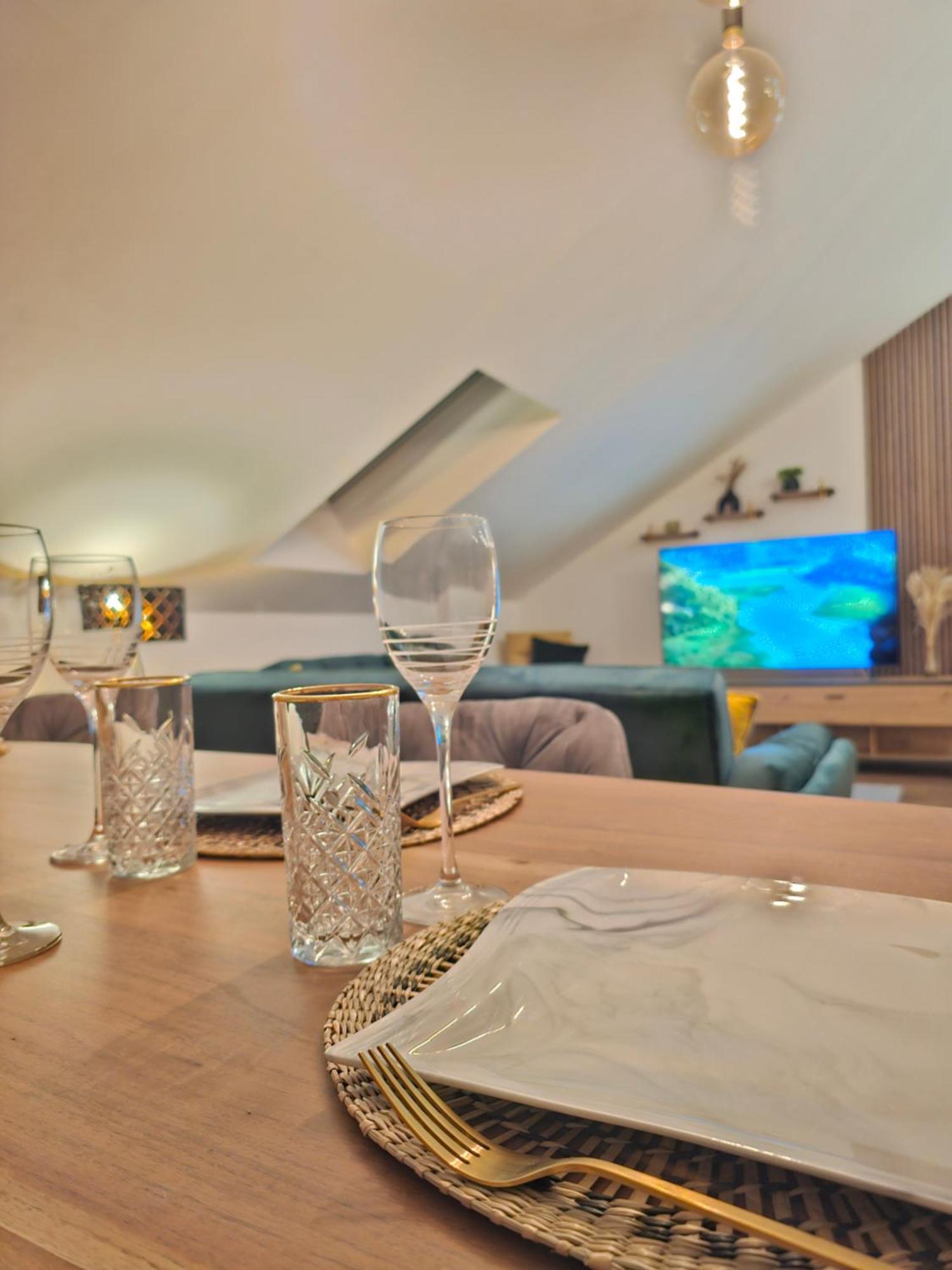 Design-Penthouse I 90Qm I Europapark 20 Min I Boxspring I Nespresso I Parking Apartment Lahr  Ngoại thất bức ảnh